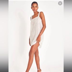 Loveshackfancy Kayana Pearl Mini Dress